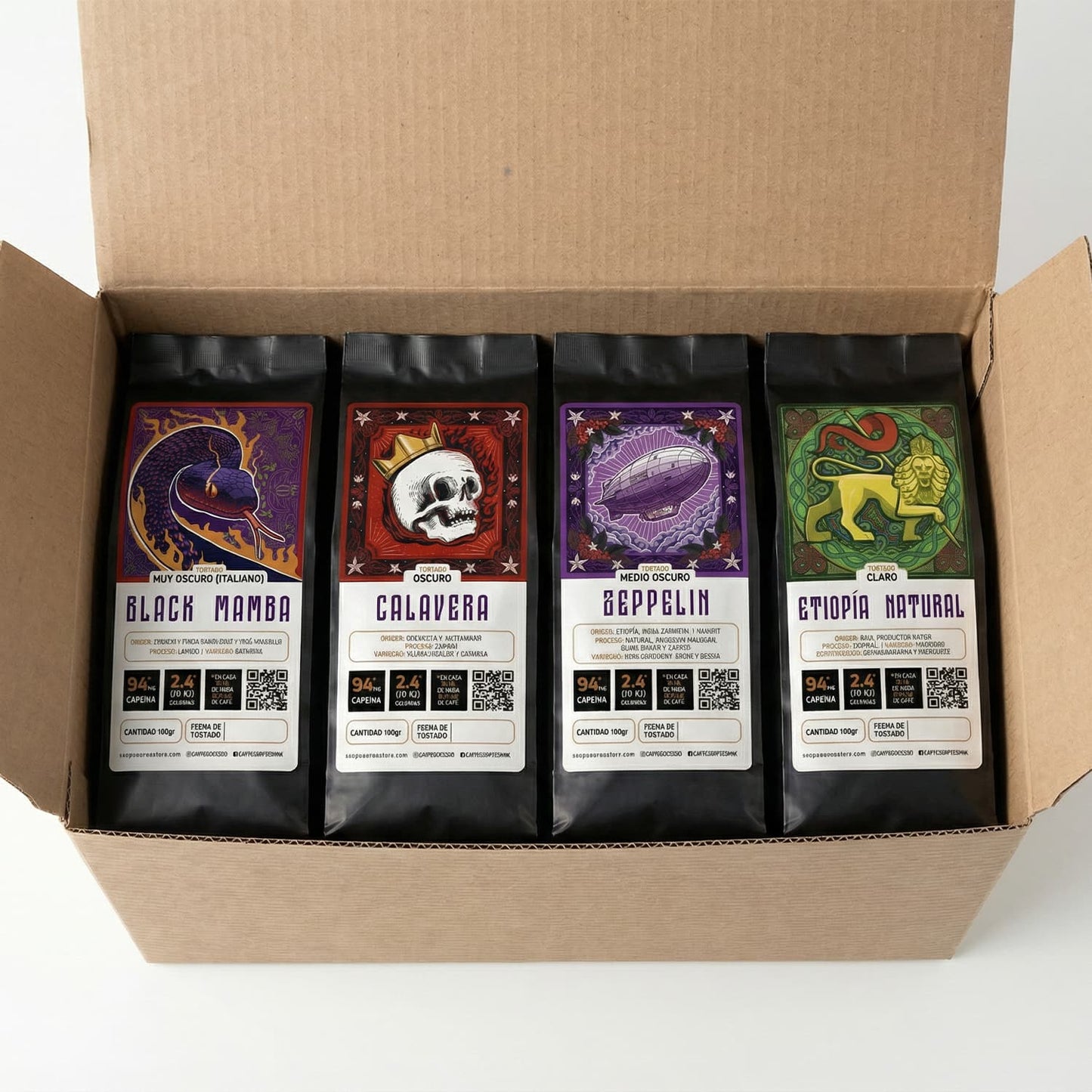 Kit 1: Descubre Sospeso — Edición Tipos de Tostados