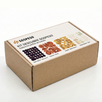 Kit 1: Descubre Sospeso — Edición Tipos de Tostados